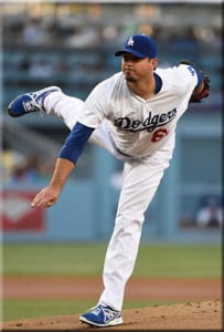 josh beckett- dodgers pitcher