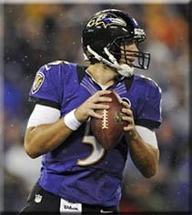Flacco is injured.