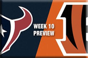 Texans vs Bengals NFL Pick