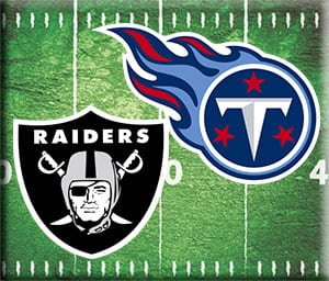 Tennesse Titans vs Oakland Raiders