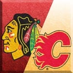 Chicago Blackhawks and Calgary Flames
