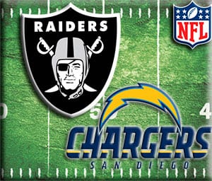 Chargers and Raiders NFL Pick