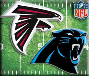 Atlanta Falcons and the Carolina Panthers