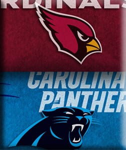 Arizona Cardinals and Carolina Panthers