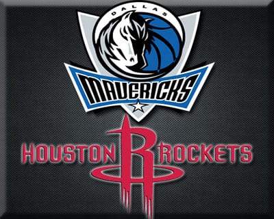 Dallas Mavericks and the Houston Rockets