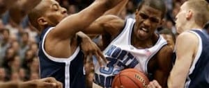 Villanova and UNC - the Tar Heels are tough in the front court.