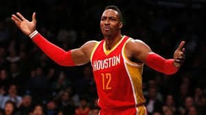 Houston plays Golden State  Dwight Howard