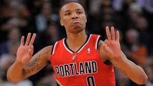 Minnesota at Portland- Damian Lillard