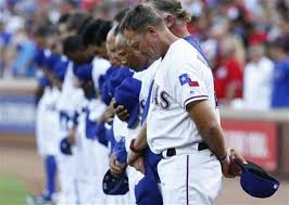 Moment of silence in Texas for the slain last night.