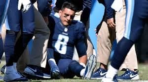 Tennessee's Marcus Mariota suffered two knee injuries in 2015, his first season.