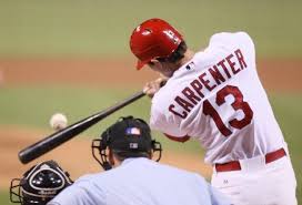 Matt Carpenter returns tonight.