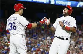 Beltran, acquired from the NYY in a trade, has given Texas even more power.