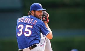 Ace Cole Hamels was acquired by Texas last year in a trade with Philly.