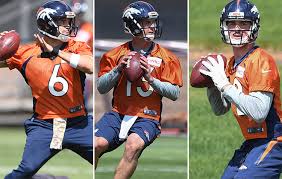 Three QBs will play for the Broncos on Thursday night. 