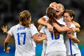U.S.A. Women's Soccer has already won a match.