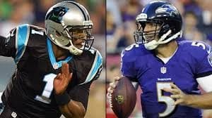 NFL preseason pick newton vs flacco