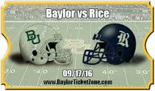Rice Versus Baylor Free College Football Pick