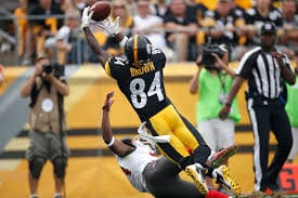 Antonio Brown is hard to contain.