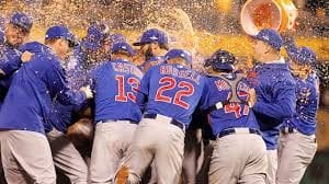At this point, the Cubs are the only MLB team to win their division. 