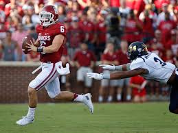 Oklahoma would like to run away with the game.