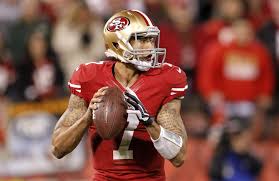Kaepernick starts for SF.