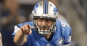 Matthew Stafford came through for the Lions.