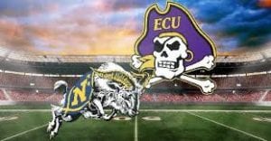 Navy plays East Carolina free pick