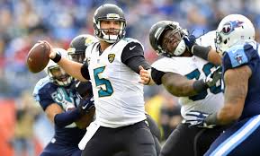 Bortles needs to have a solid game. 