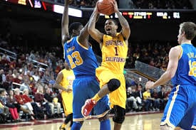 UCLA plays USC college basketball free pick