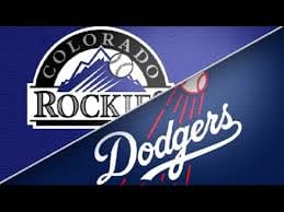 Dodgers Play Rockies 2017 MLB Free Pick