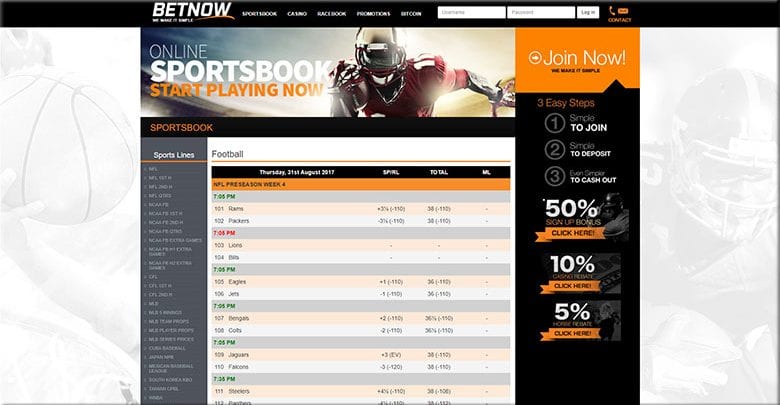 BetNow.eu sportsbook