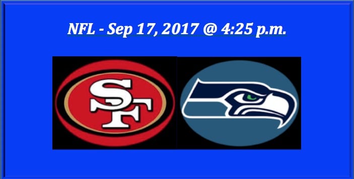 San Francisco Plays Seattle 2017 NFL Free Pick