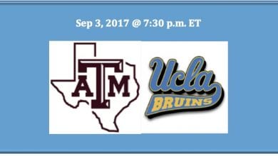 Texas A&M plays UCLA college football free pick