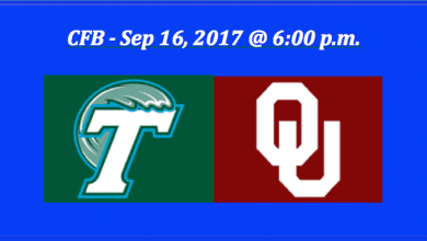 Tulane plays Oklahoma 2017 college football pick