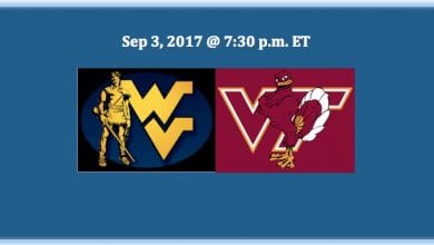 2017 West Virginia Plays Virginia Tech Football Pick