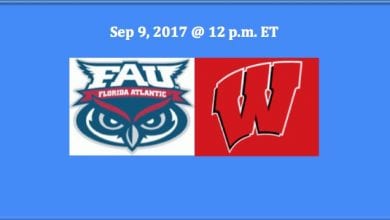 2017 Florida Atlantic Plays Wisconsin College Football Pick