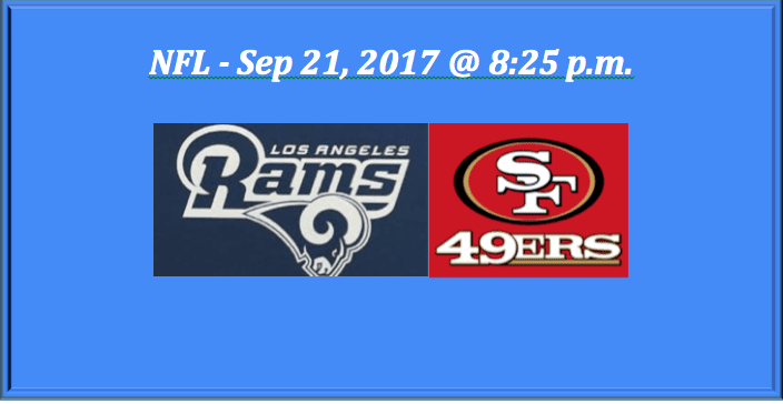 2017 NFL Rams Play 49ers Free Pick