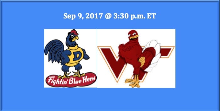 Delaware Plays Virginia Tech 2017 College Football Free Pick
