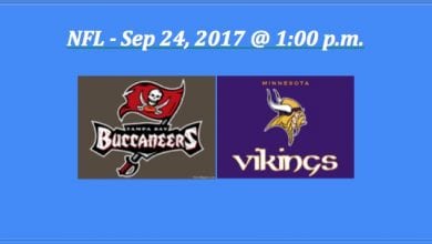 2017 NFL Buccaneers Play Vikings Pick