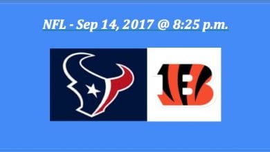 2017 Thursday Night Football Texans Play Bengals Pick