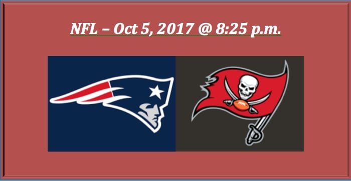 New England plays Tampa Bay 2017 NFL pick