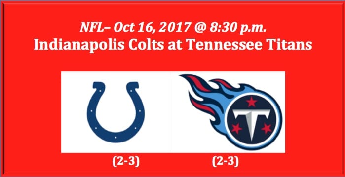 NFL Pick: Indiana Colts at Tennessee Titans