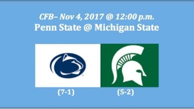 Penn State plays Michigan State 2017 college football pick