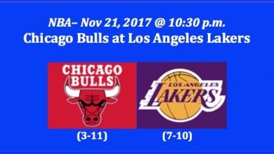 Bulls Play Lakers 2017 NBA Free Pick- Sports Betting Preview