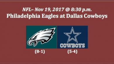 Philadelphia Plays Dallas 2017 NFL Pick