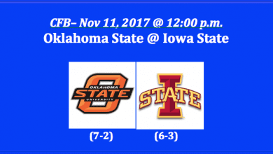 Oklahoma State Plays Iowa State 2017 College Football Free Pick