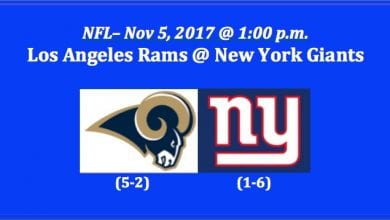 Rams play Giants 2017 NFL free pick
