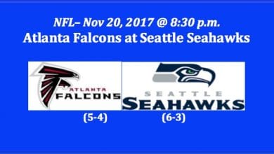 Atlanta Plays Seattle 2017 Monday Night Football Pick