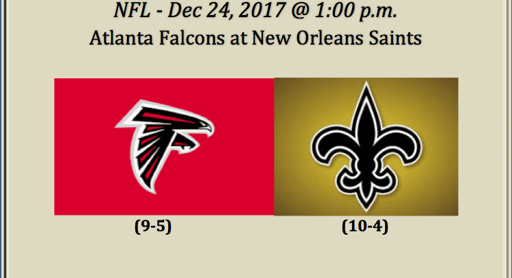 Atlanta Plays New Orleans 2017 NFL Pick-