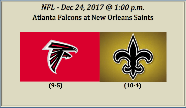 Atlanta Plays New Orleans 2017 NFL Pick-